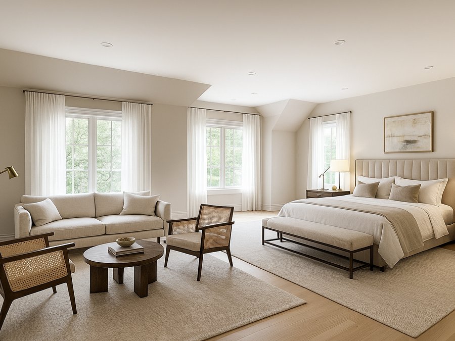 Second suite design concept rendering